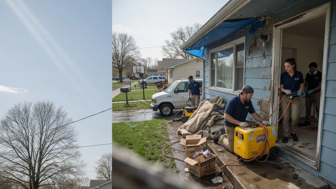 Basement Flood Cleanup in Roff, OK near me